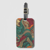 装飾用アクセサリー旅行アクセサリーラベル ラゲッジタグ (正面縦)