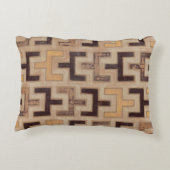 装飾用アフリカムードクロス模様 アクセントクッション (裏面)