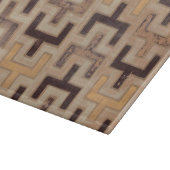 装飾用アフリカムードクロス模様 カッティングボード (角)