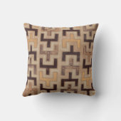 装飾用アフリカムードクロス模様 クッション (裏面)