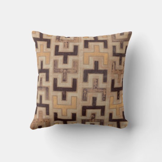 装飾用アフリカムードクロス模様 クッション (裏面)