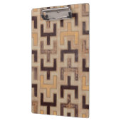 装飾用アフリカムードクロス模様 クリップボード (左)