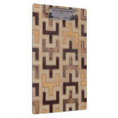 装飾用アフリカムードクロス模様 クリップボード (右)