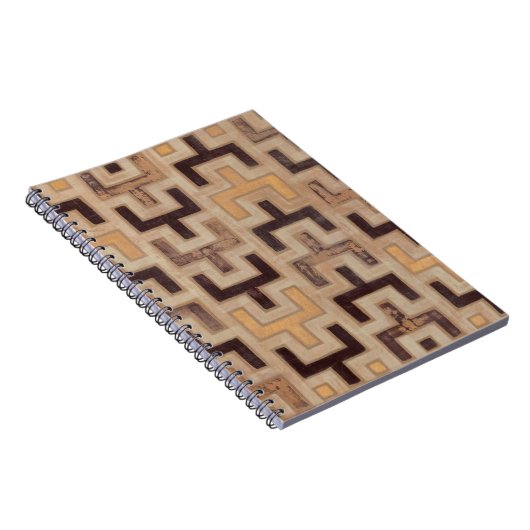 装飾用アフリカムードクロス模様 ノートブック (右側)