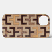 装飾用アフリカムードクロス模様 Case-Mate iPhoneケース (裏面 (横))