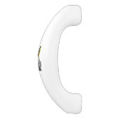 装飾用カナダウグイス セラミックキャビネット取っ手 (側面)