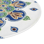 装飾用ガラス板12"メダリオン カッティングボード (角)