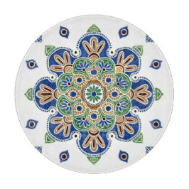 装飾用ガラス板12"メダリオン カッティングボード