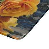 装飾用ガラス板6"x7" カッティングボード (角)