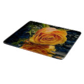 装飾用ガラス板6"x7" カッティングボード (角)