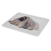 装飾用ガラス板6"x7" カッティングボード (角)