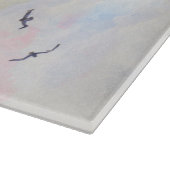 装飾用ガラス板 – 灯台 カッティングボード (角)