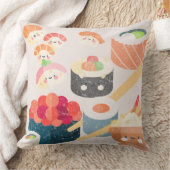 装飾用クッションおもしろいのソファまたはベッド用すしデザイン クッション (ブランケット)