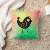 装飾用クッションお洒落/鳥 クッション (ブランケット)