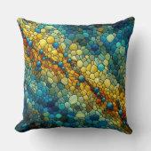 装飾用クッションとアートワーク55 -エンボスアートワーク クッション (正面)