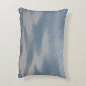 装飾用クッションとスカイブルーデザイン アクセントクッション (裏面(縦))