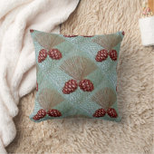 装飾用クッションとピネコンプリント クッション (ブランケット)