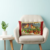 装飾用クッションのクリスマスのロビン ランバークッション (椅子)