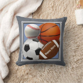 装飾用クッションのスポーツのBedoomのスポーツがテーマの装飾 クッション (ブランケット)