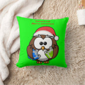 装飾用クッションのデコアフクロウ クッション (ブランケット)
