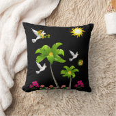 装飾用クッションのデコア鳥 クッション (ブランケット)