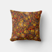 装飾用クッションの多くの(昆虫)オオカバマダラ、モナーク クッション (正面)