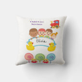 装飾用クッションの子気にサービス クッション (裏面)