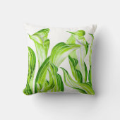 装飾用クッションの「ホスタとモスタ」 クッション (正面)