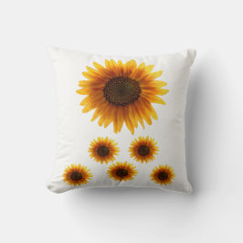 装飾用クッションひまわり クッション