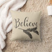 装飾用クッションを信じて下さい クッション (ブランケット)
