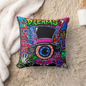 装飾用クッションを"夢を見ますカスタムな無秩序によって"! クッション (ブランケット)
