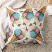 装飾用クッションアイスクリーム。 クッション (ブランケット)