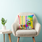 装飾用クッションイエロークライアンズワーム クッション (椅子)