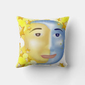 装飾用クッションイエローサンブルームーン クッション (裏面)