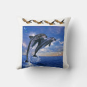 装飾用クッションイルカ クッション (裏面)