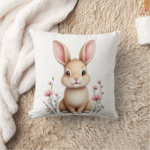 装飾用クッションウサギデザイン クッション (ブランケット)