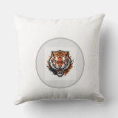 装飾用クッションカバー非常に美しい虎スタイル クッション (裏面)