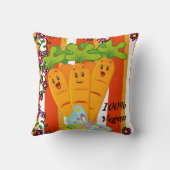 装飾用クッションカロッツバタフライ100%ビーガン クッション (裏面)