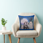 装飾用クッションキスをするフェレット クッション (椅子)