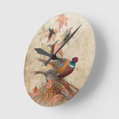 装飾用クッションギフト箱セラミックタイル ラウンド壁時計 (傾斜)