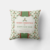 装飾用クッションクリスマス クッション (裏面)