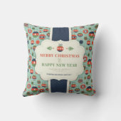 装飾用クッションクリスマス クッション (裏面)