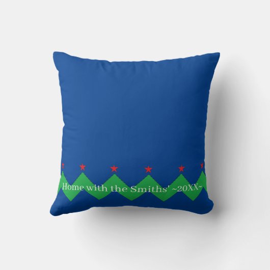 装飾用クッションサンタシャーククリスマス クッション (裏面)