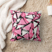 装飾用クッションシームレスなジオメトリ三角形のシェイプp クッション (ブランケット)