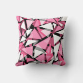 装飾用クッションシームレスなジオメトリ三角形のシェイプp クッション (裏面)