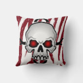 装飾用クッションスカル クッション (裏面)