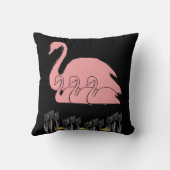 装飾用クッションスワン クッション (裏面)