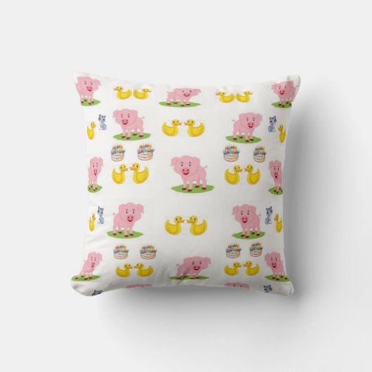 装飾用クッションダック クッション (正面)