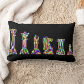 装飾用クッションチェス ランバークッション (ブランケット)