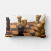 装飾用クッションチェス ランバークッション (裏面)